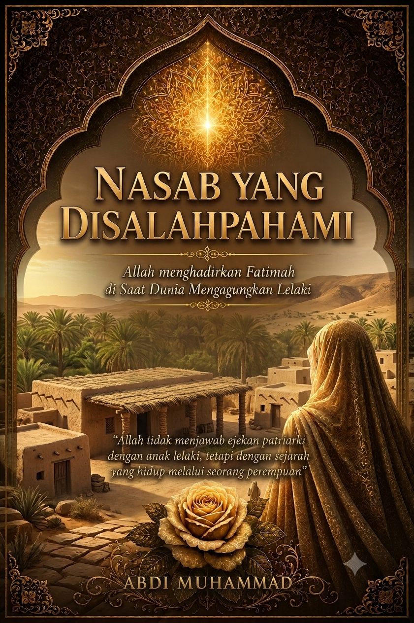Mockup Buku Nasab Yang Disalahpahami